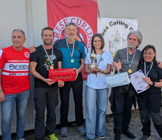 Curling, Varese al centro della scena: gli ICE Breakers vincono il torneo internazionale “A8 Mi-Va”